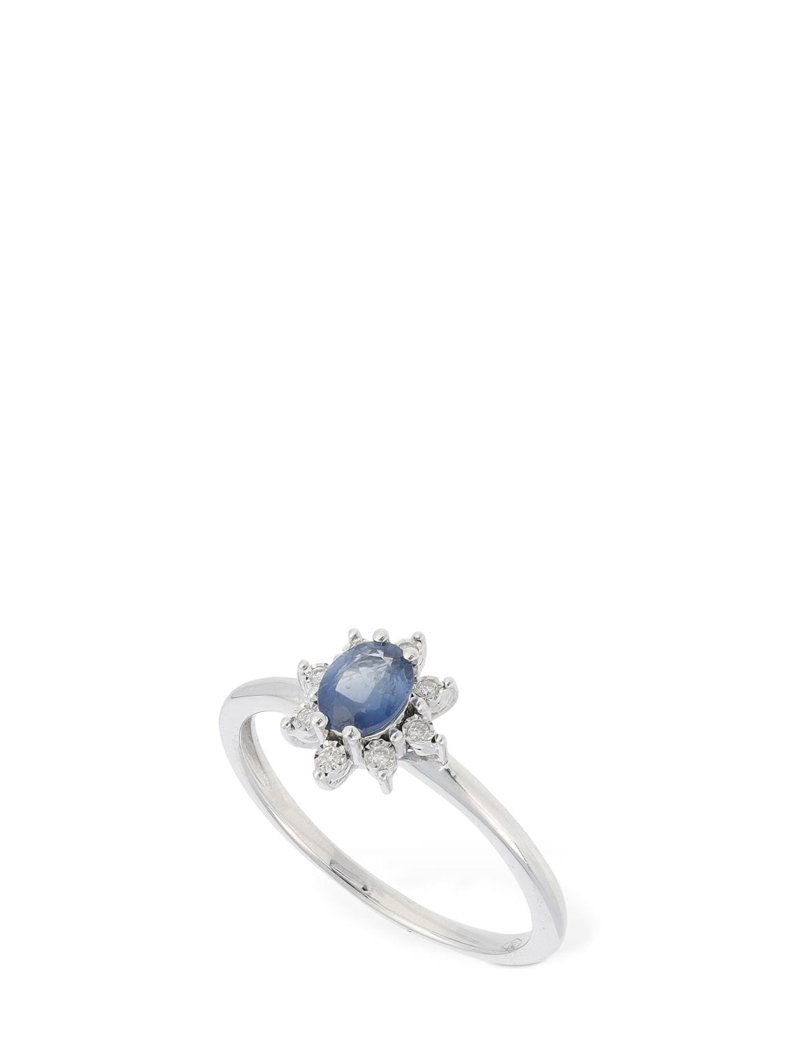 Bliss Rugiada 18kt Diamond & Sapphire Ring