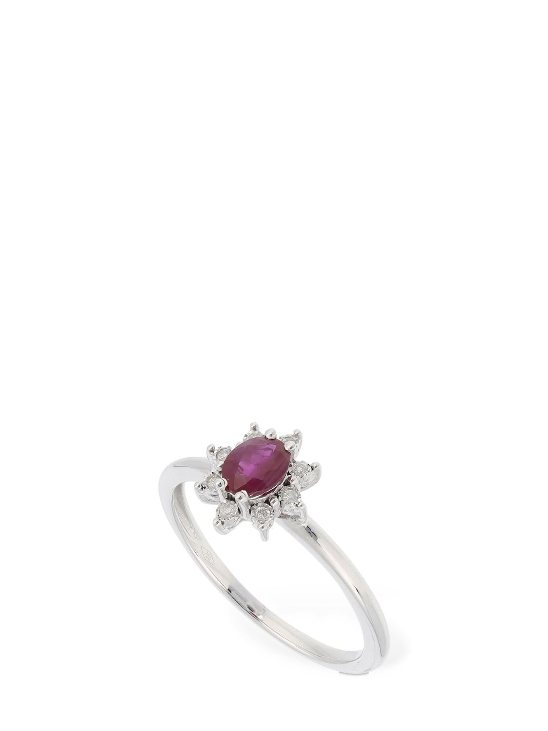 Bliss Rugiada 18kt Diamond & Ruby Ring