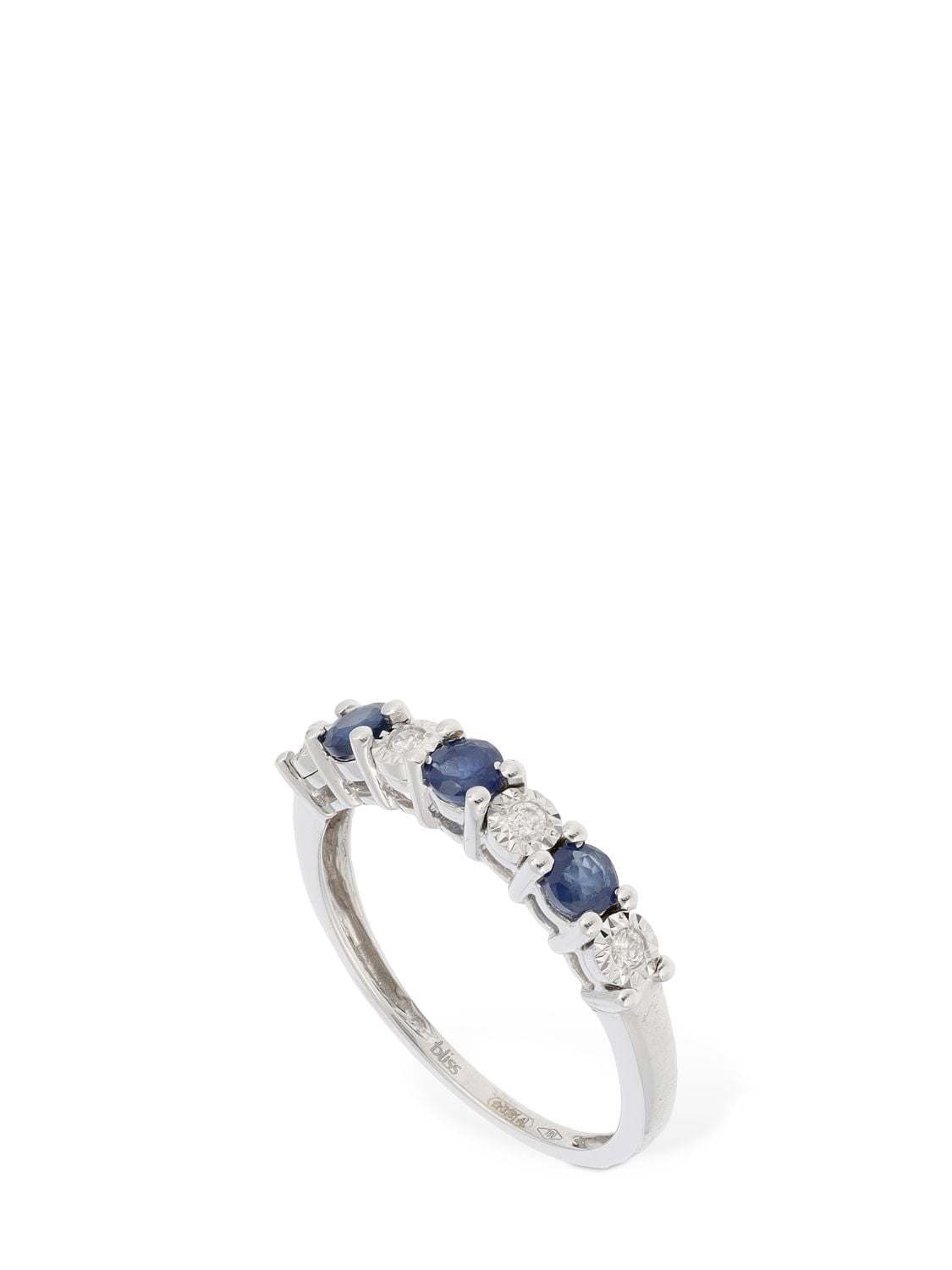 Bliss Rugiada 18kt Diamond & Sapphire Ring