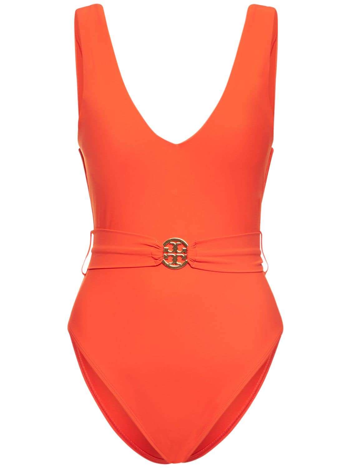TORY BURCH MILLER PLUNGE ONEPIECE SWIMSUIT