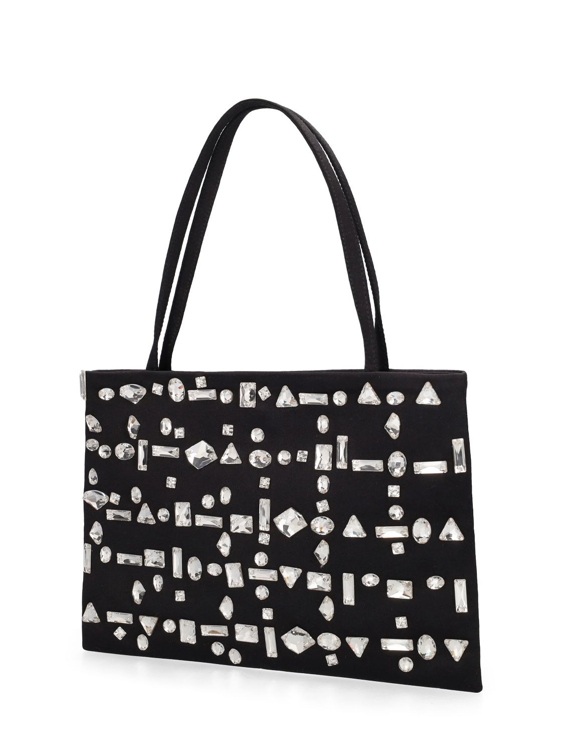 Shop 16arlington Small Suki Shoulder Bag In Black Crystal