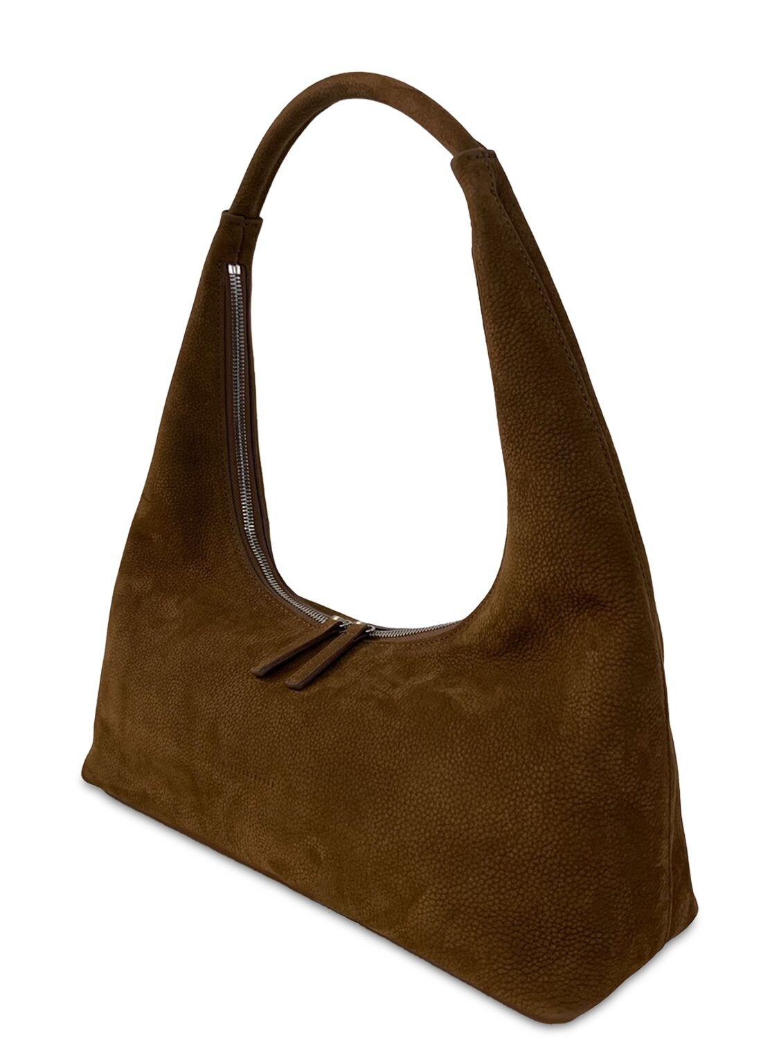 Marge Sherwood: Brown Crinkled Shoulder Bag
