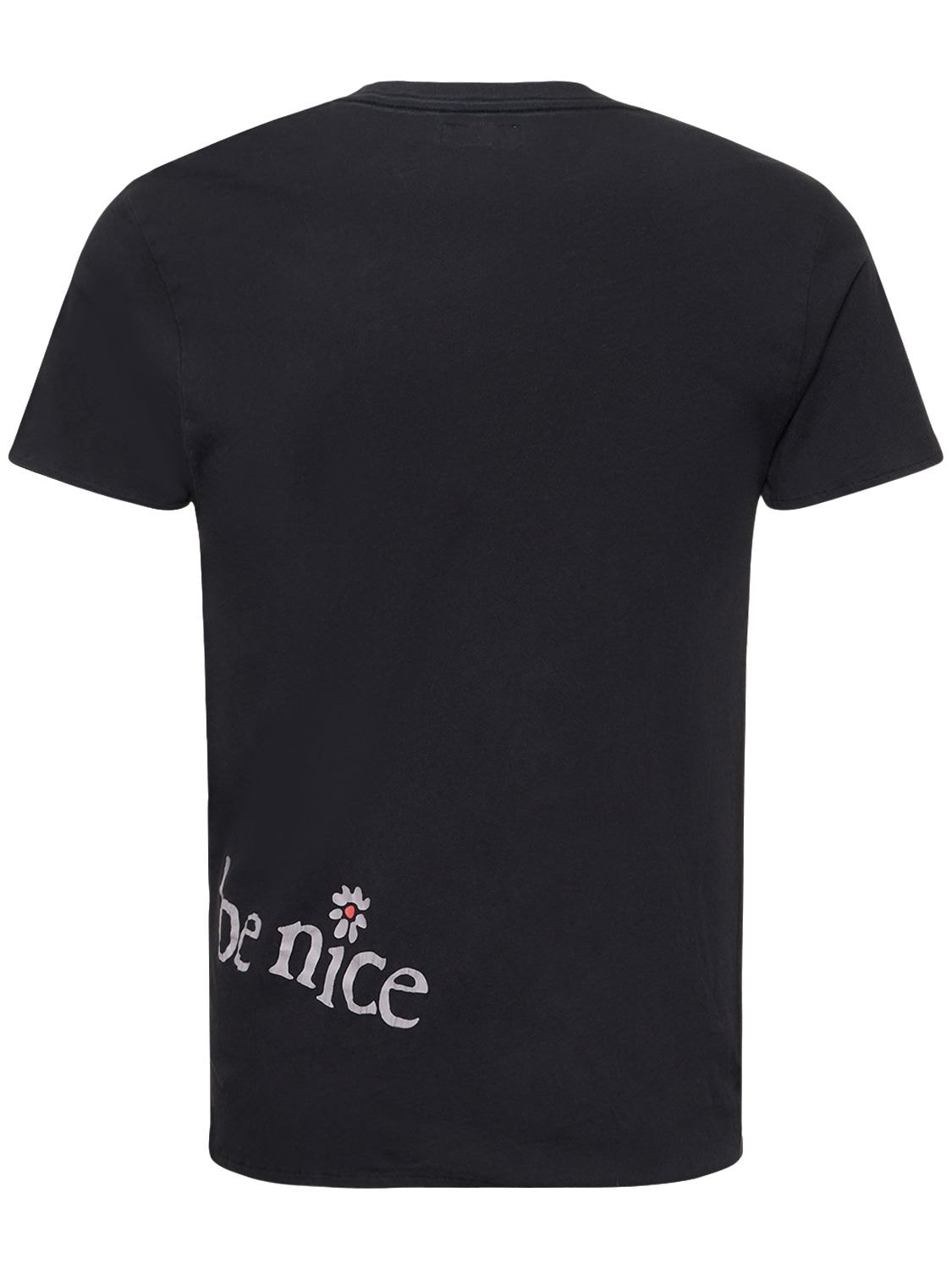 Shop Erl Venice Printed T-shirt In Black