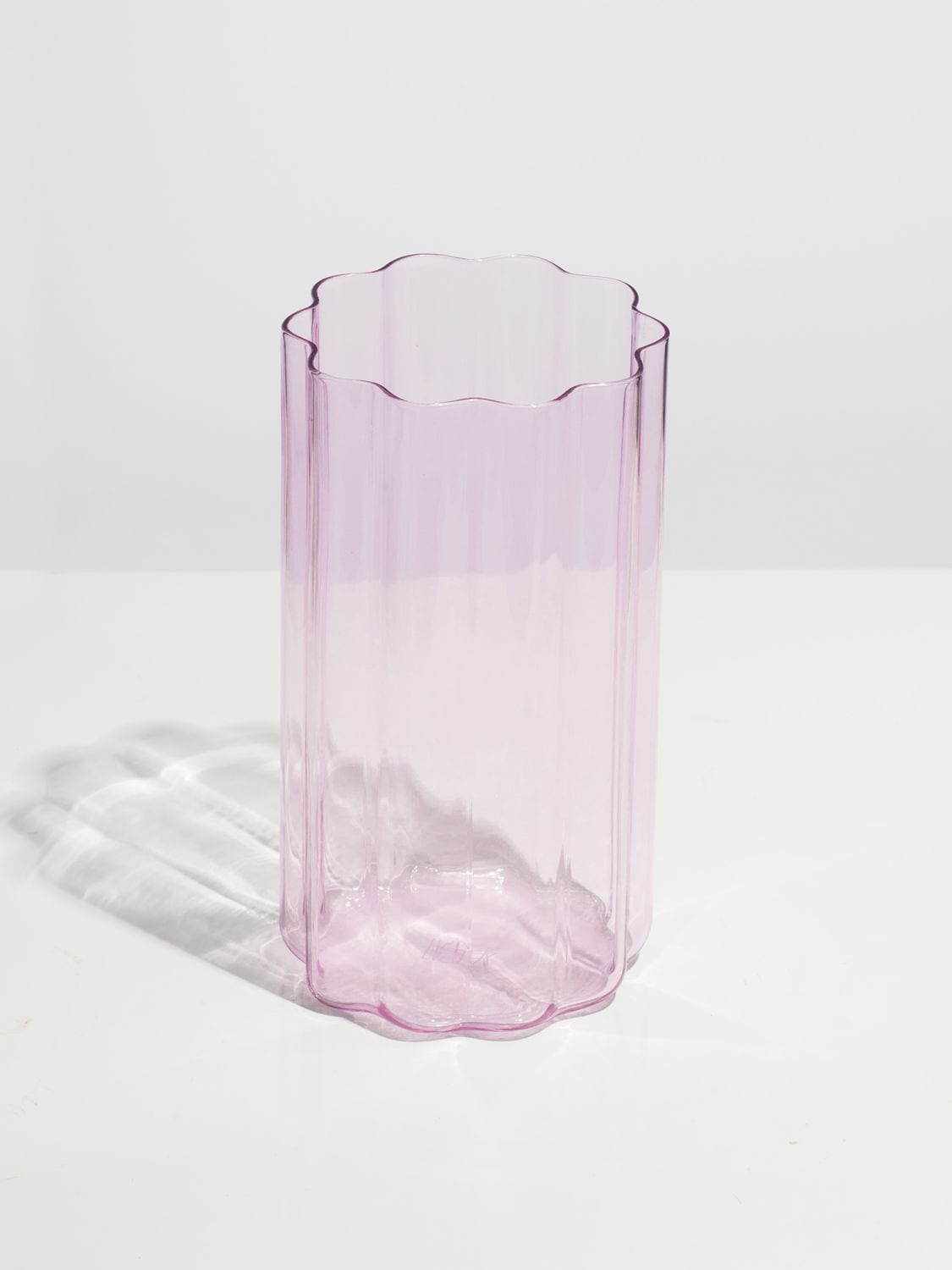 Shop Fazeek Wave Vase In Pink