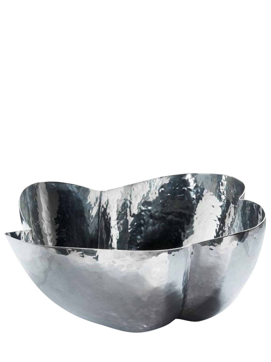 Shop Tom Dixon Cloud Bowl In Silver