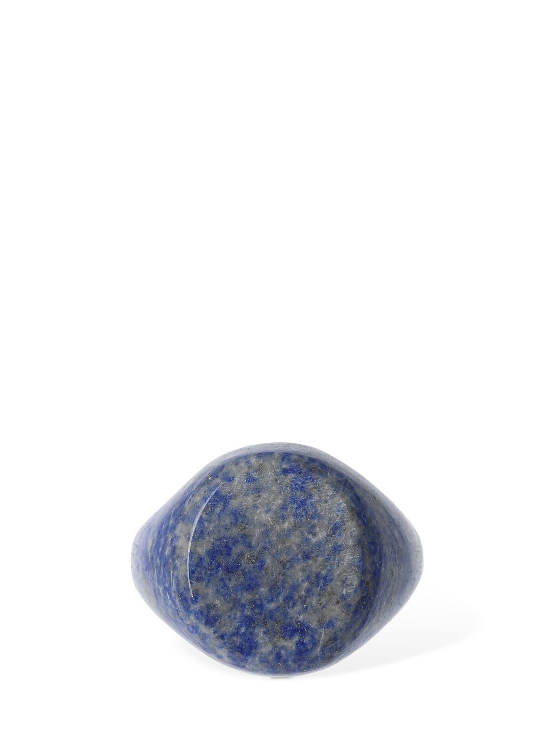 Shop Zimmermann Calibrated Stone Signet Ring In Gold,blau