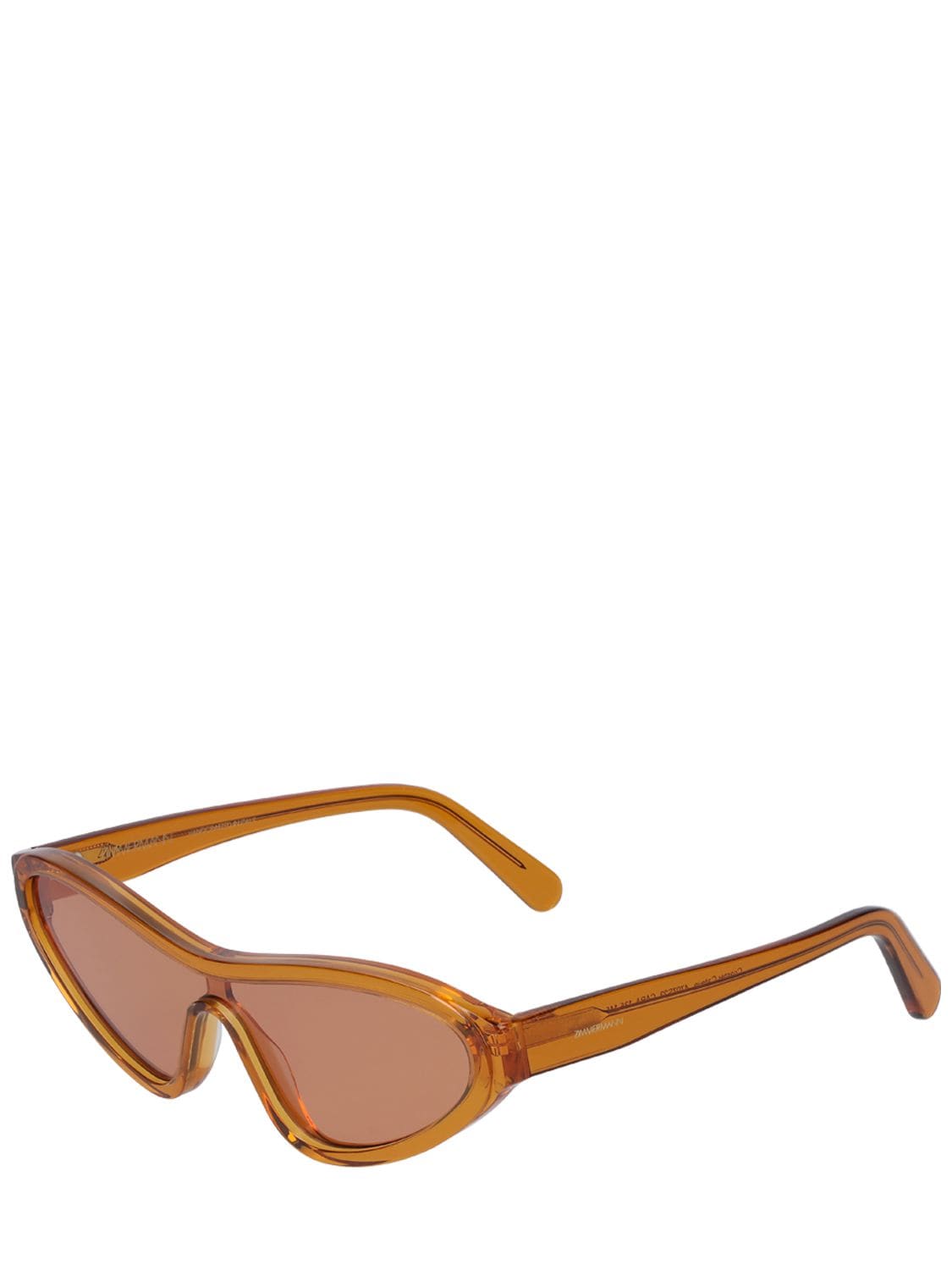 Shop Zimmermann Coaster Cat-eye Acetate Sunglasses In Caramel