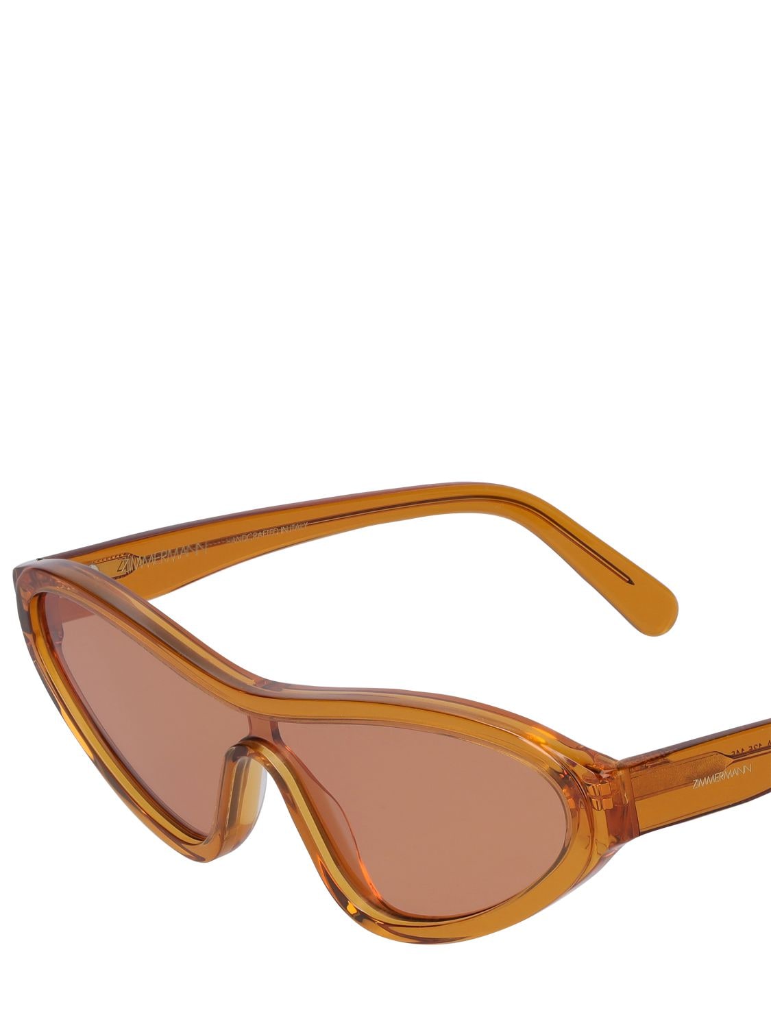 Zimmermann Coaster Cat-eye Acetate Sunglasses In Orange | ModeSens