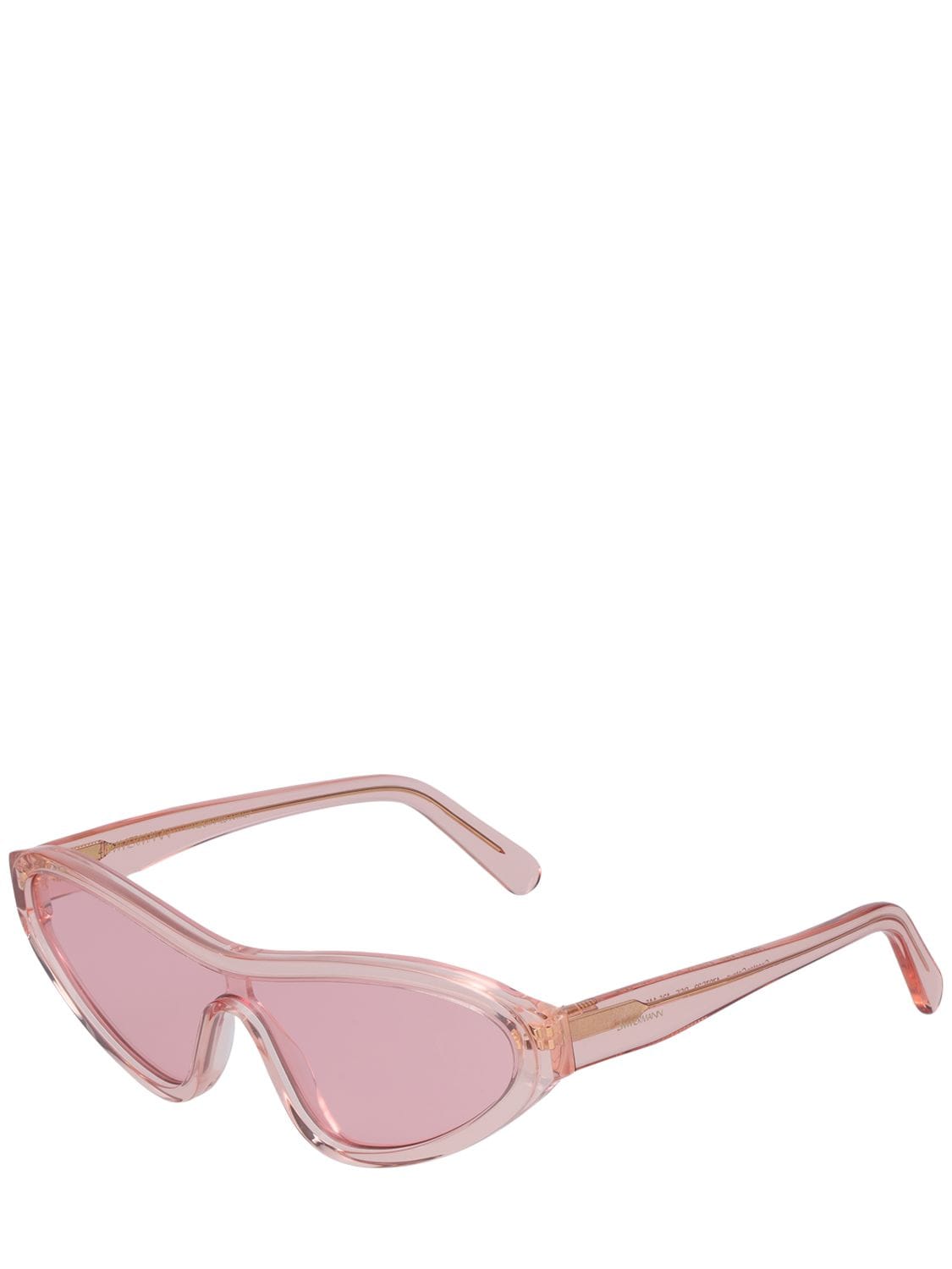 Shop Zimmermann Coaster Cat-eye Acetate Sunglasses In Rose