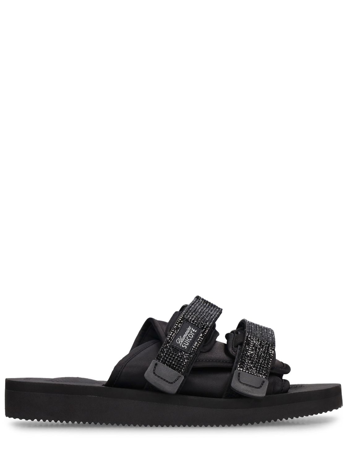 Shop Blumarine X Suicoke Low Sandals In Black
