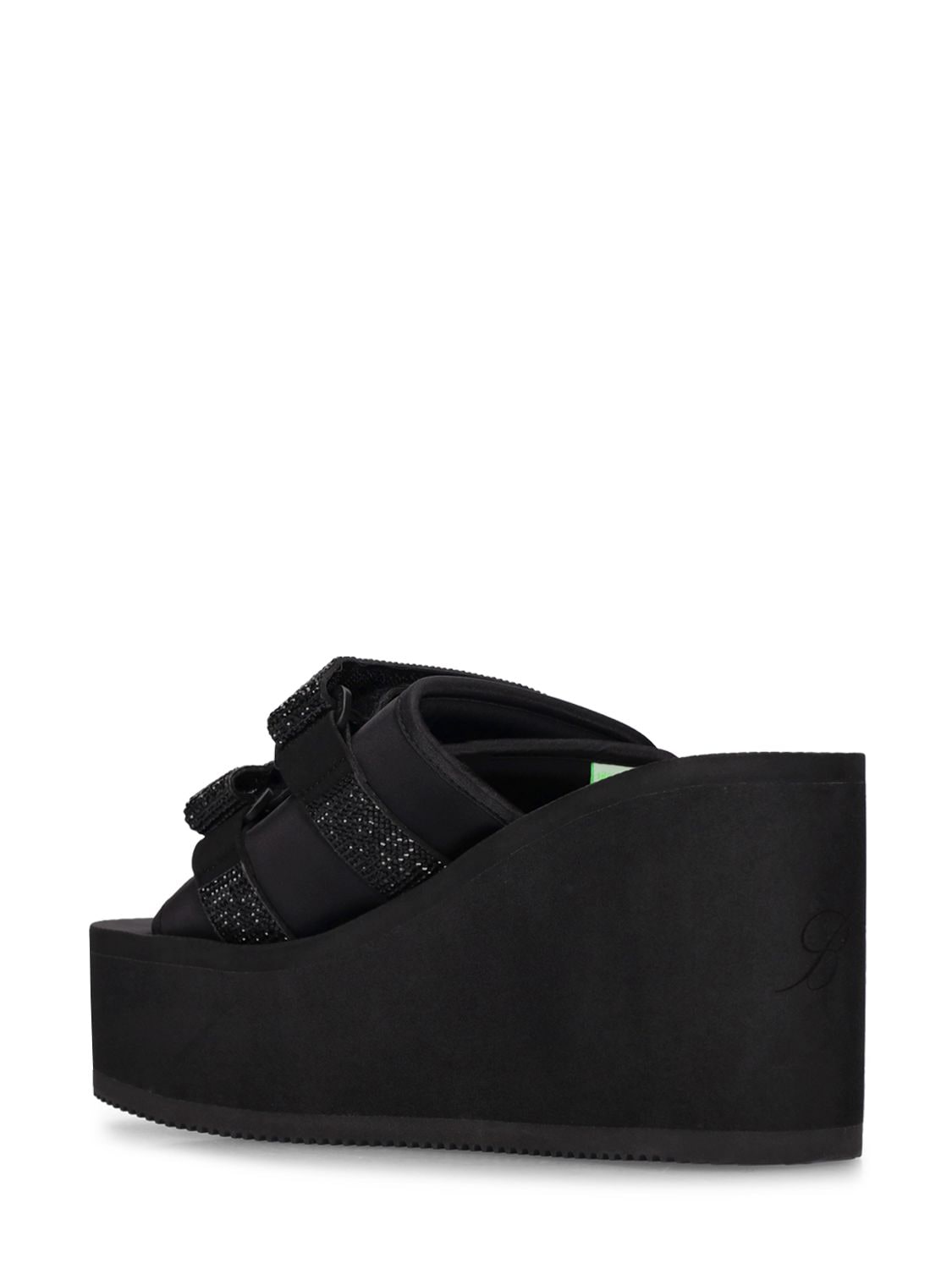 Shop Blumarine X Suicoke High Sandals In Black