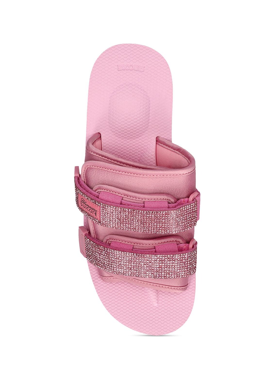 Shop Blumarine X Suicoke High Sandals In Pink