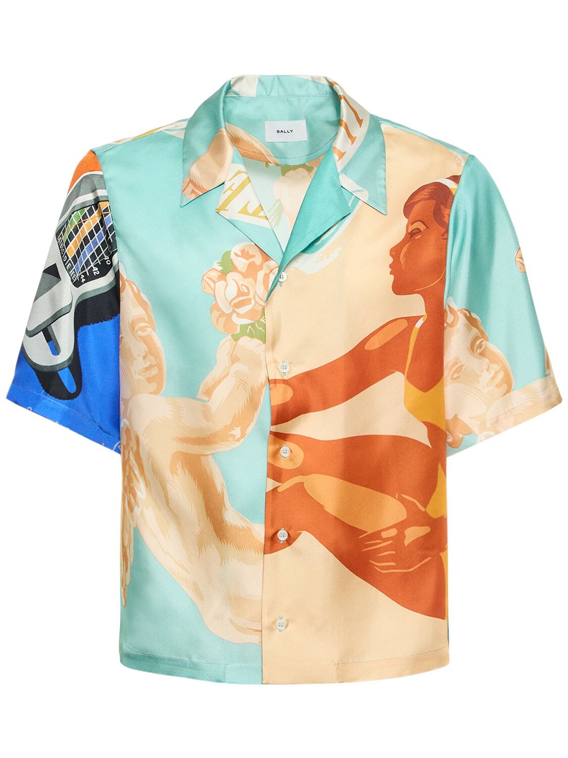 BALLY PRINTED BOWLING SHIRT