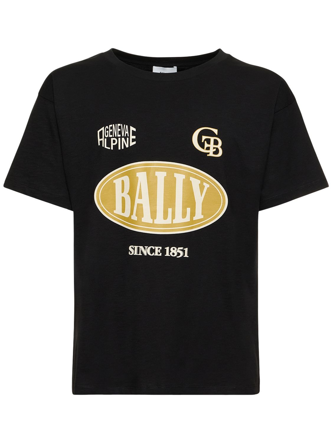 BALLY LOGO COTTON T-SHIRT