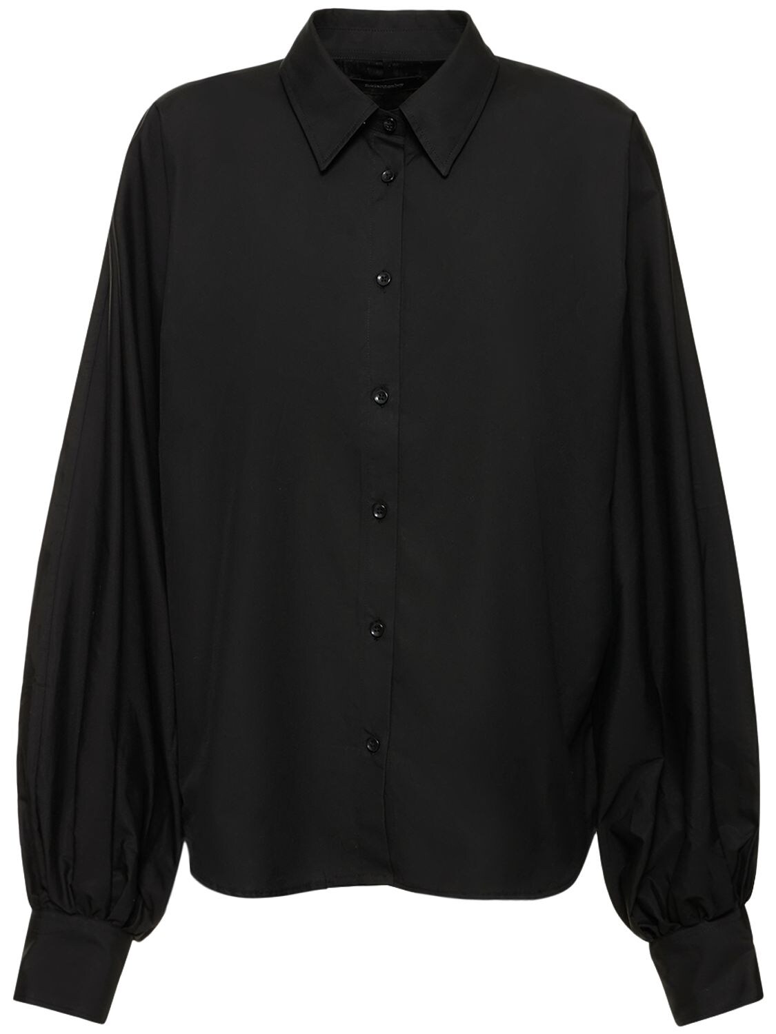 Made in Tomboy Claire Poplin Shirt with Balloon Sleeves | Smart Closet