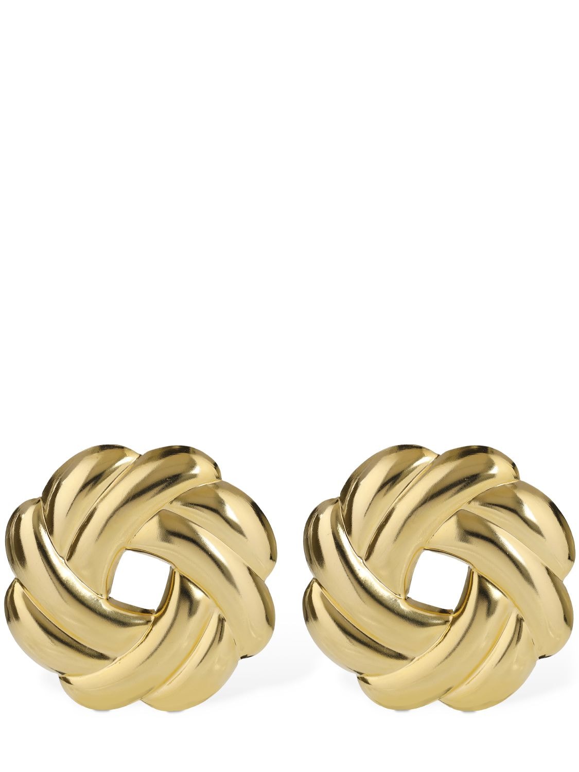 D'estree Sonia New Flower Clip-on Earrings In Gold