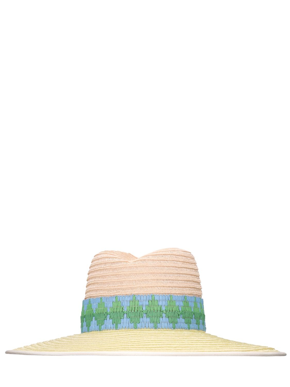 Cindy Two Tone Straw Hat – WOMEN > ACCESSORIES > HATS
