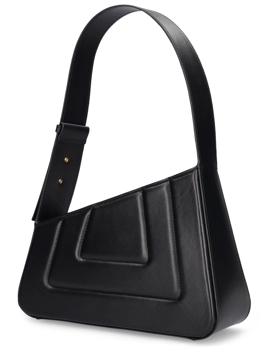 Shop D'estree Medium Albert Quilted Leather Bag In Black