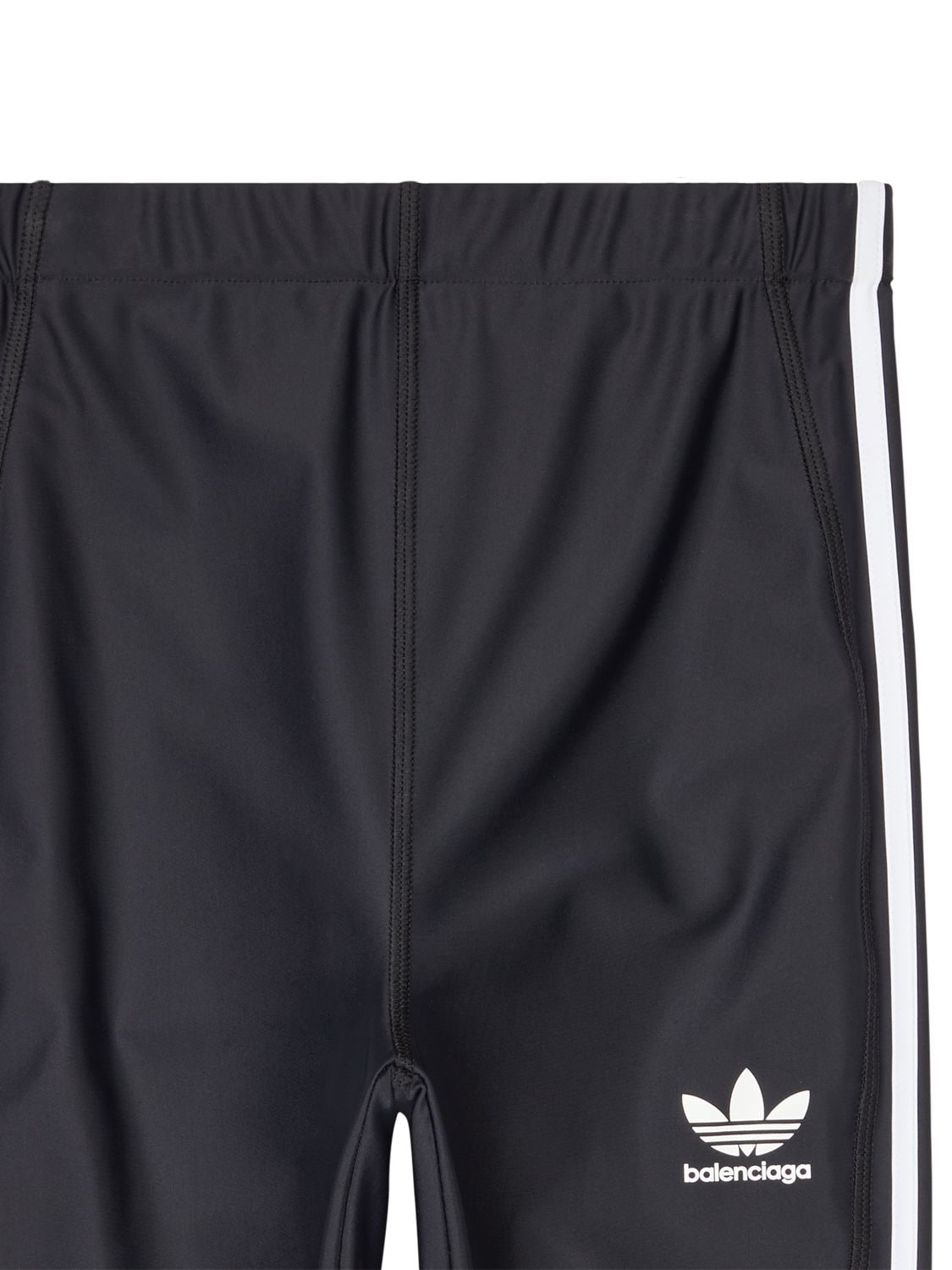 Shop Balenciaga Adidas Athletic Spandex Leggings In 블랙