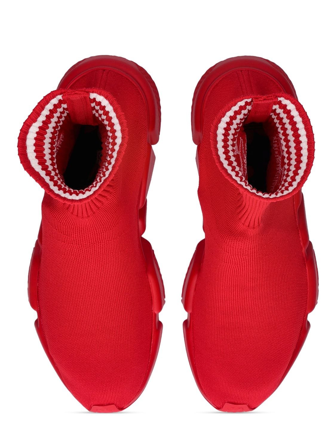 Shop Balenciaga Adidas Speed Lt Sneakers In Red,white