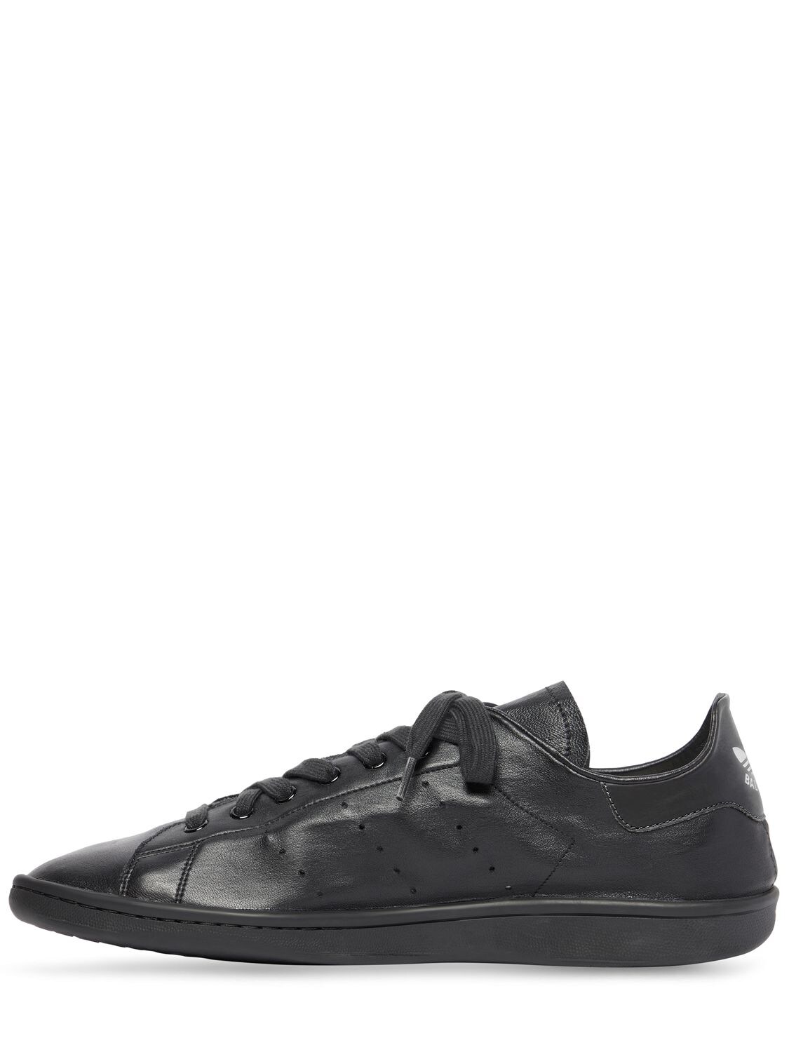 Shop Balenciaga Adidas Stan Smith Sneakers In Black