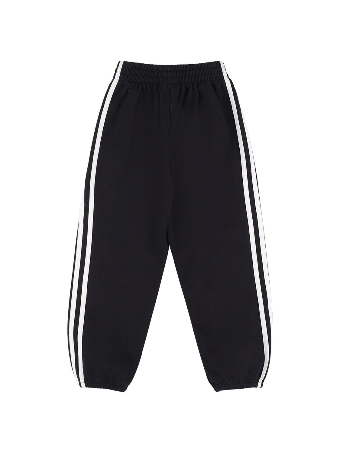 Shop Balenciaga Cotton Sweatpants In Black,white