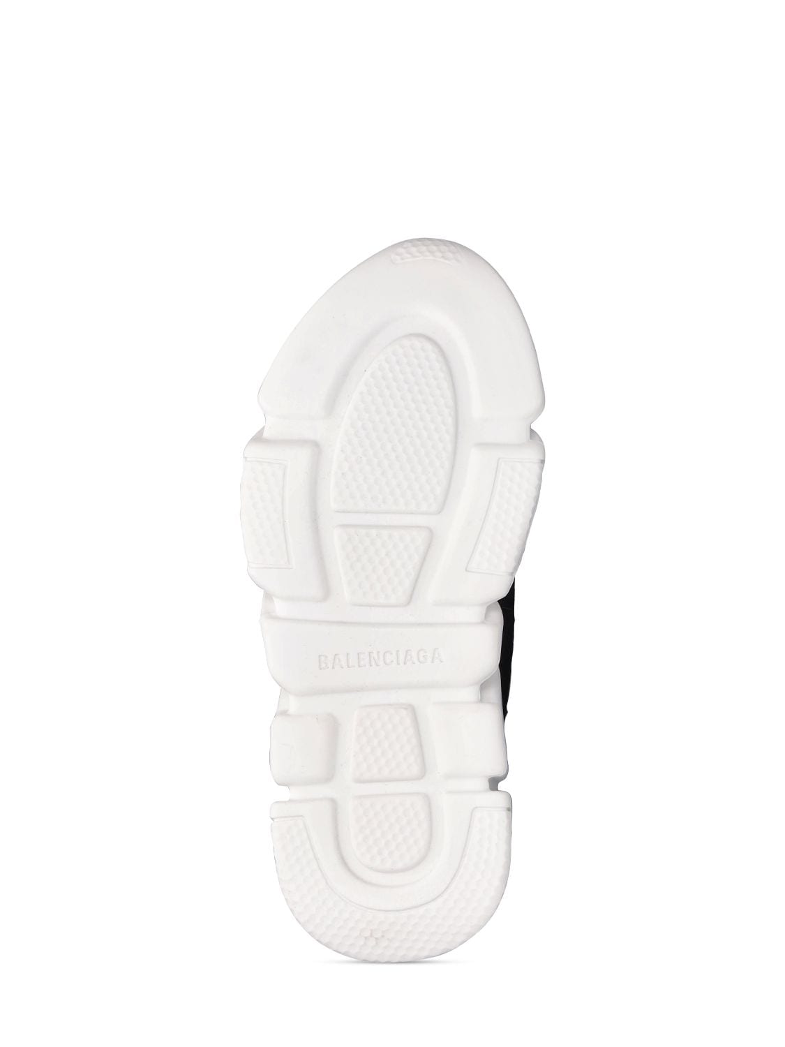 Shop Balenciaga Speed Tech Knit Sneakers In Black,white