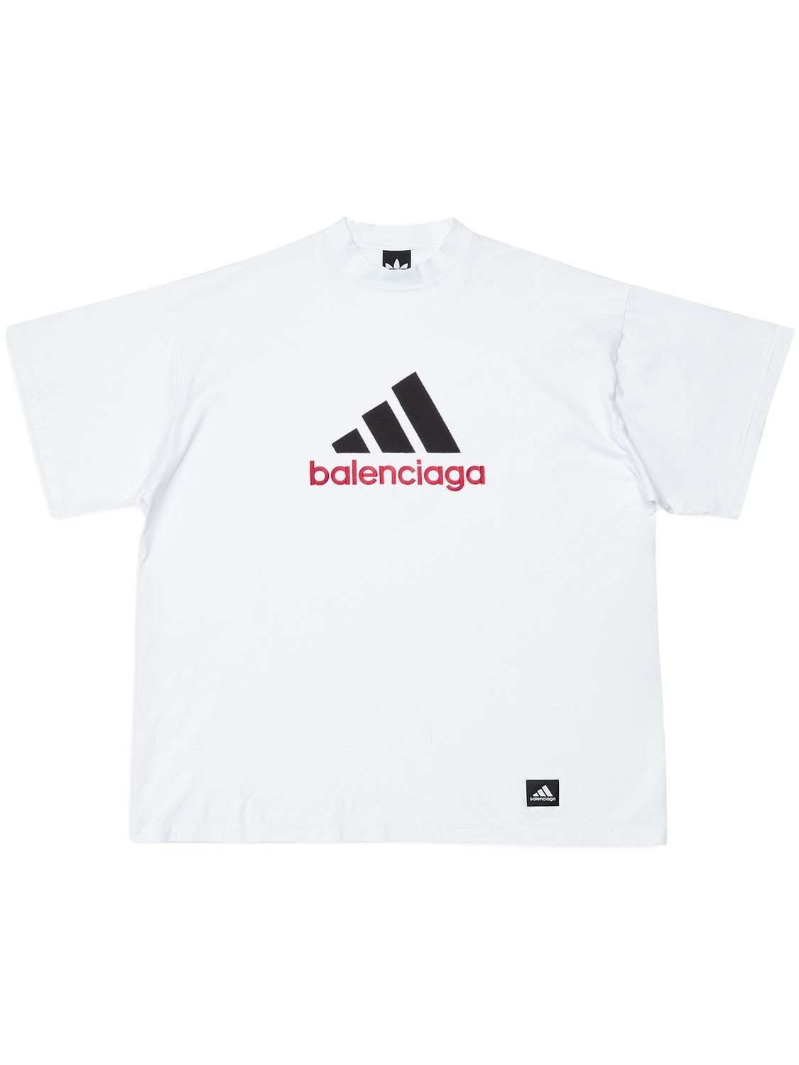Balenciaga Adidas Oversize T-shirt In White