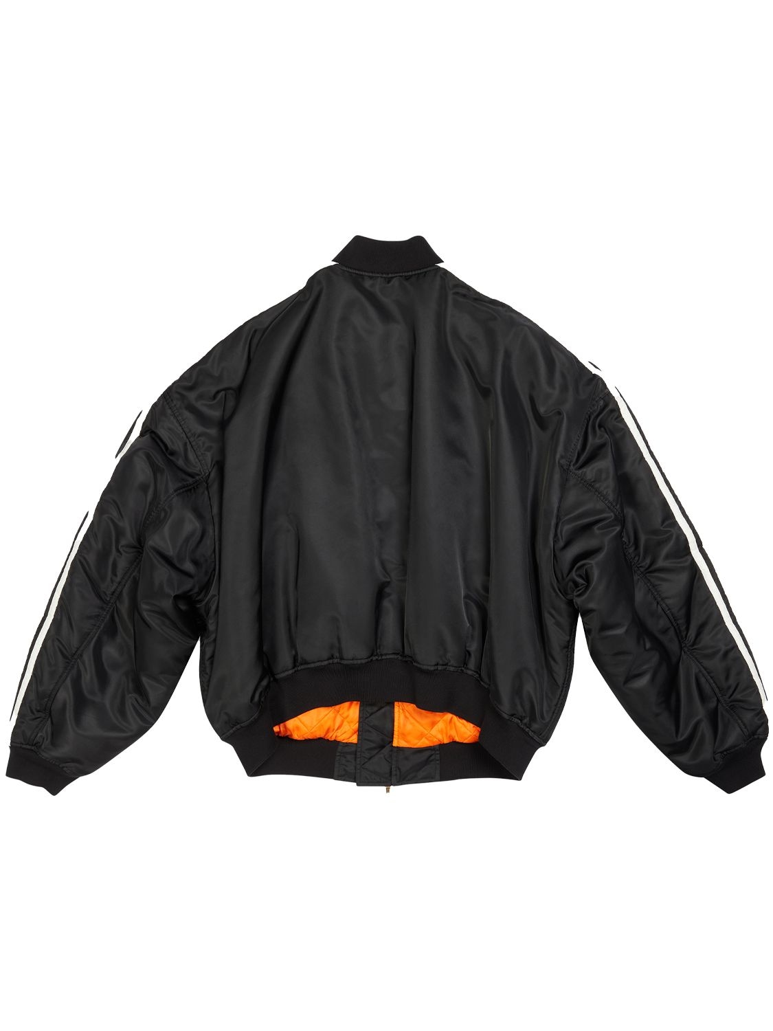 Shop Balenciaga Adidas Bomber Jacket In Black
