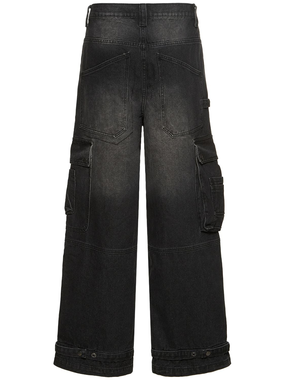 Jaded London Washed Black Monster Cargo Trousers | ModeSens