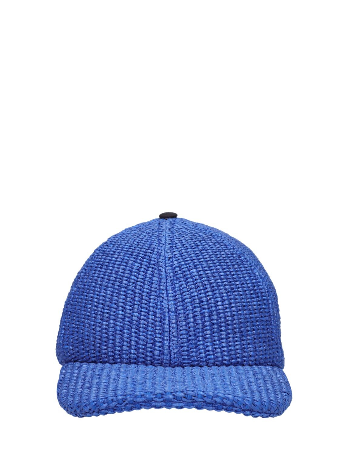 MARNI WOVEN COTTON BLEND BASEBALL CAP