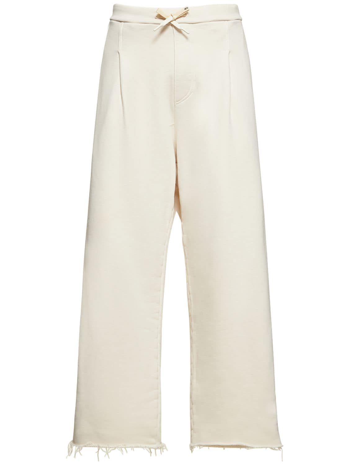 A Paper Kid Unisex Sweatpants In White