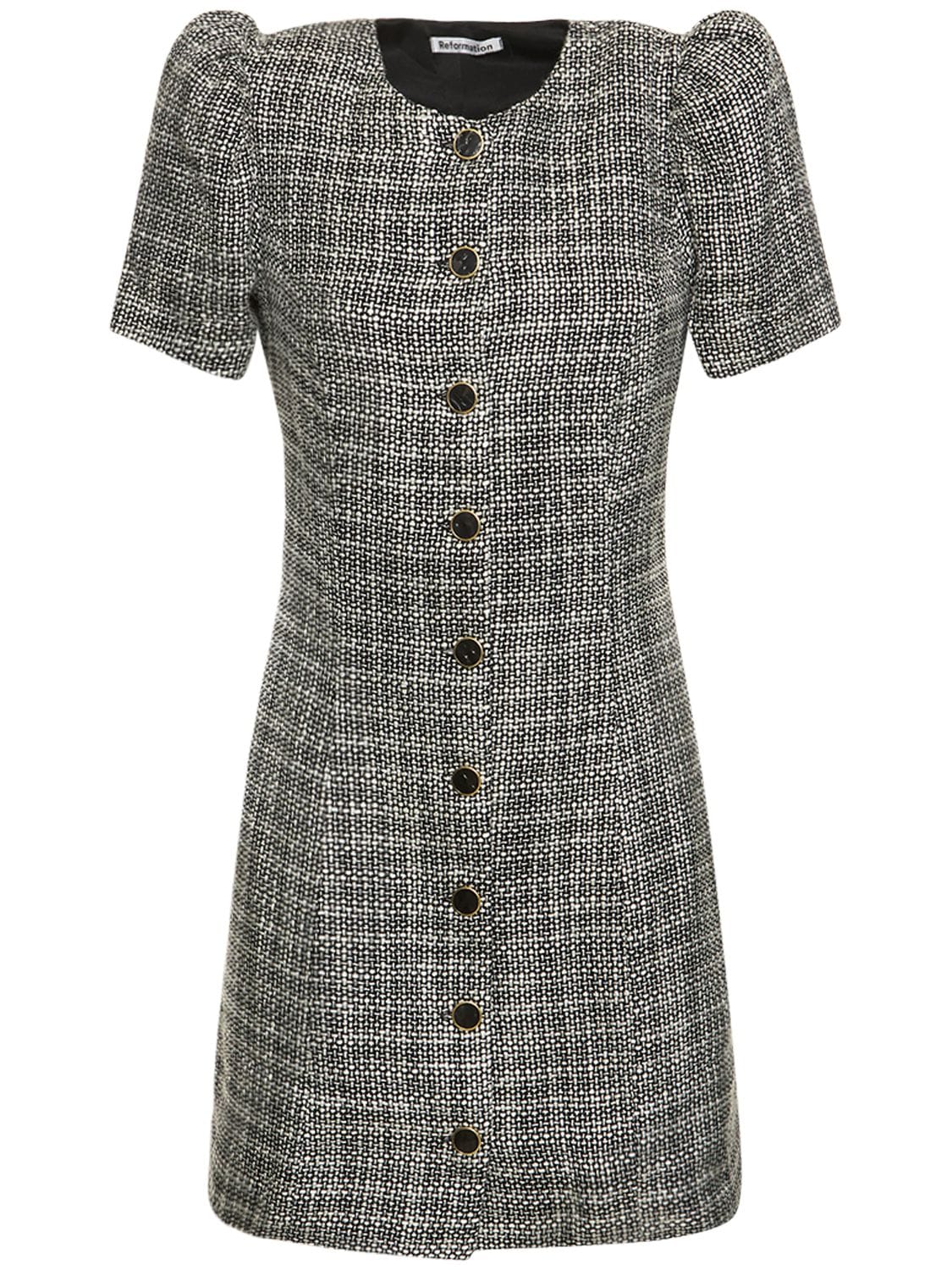 Olivette Tweed Mini Dress – WOMEN > CLOTHING > DRESSES