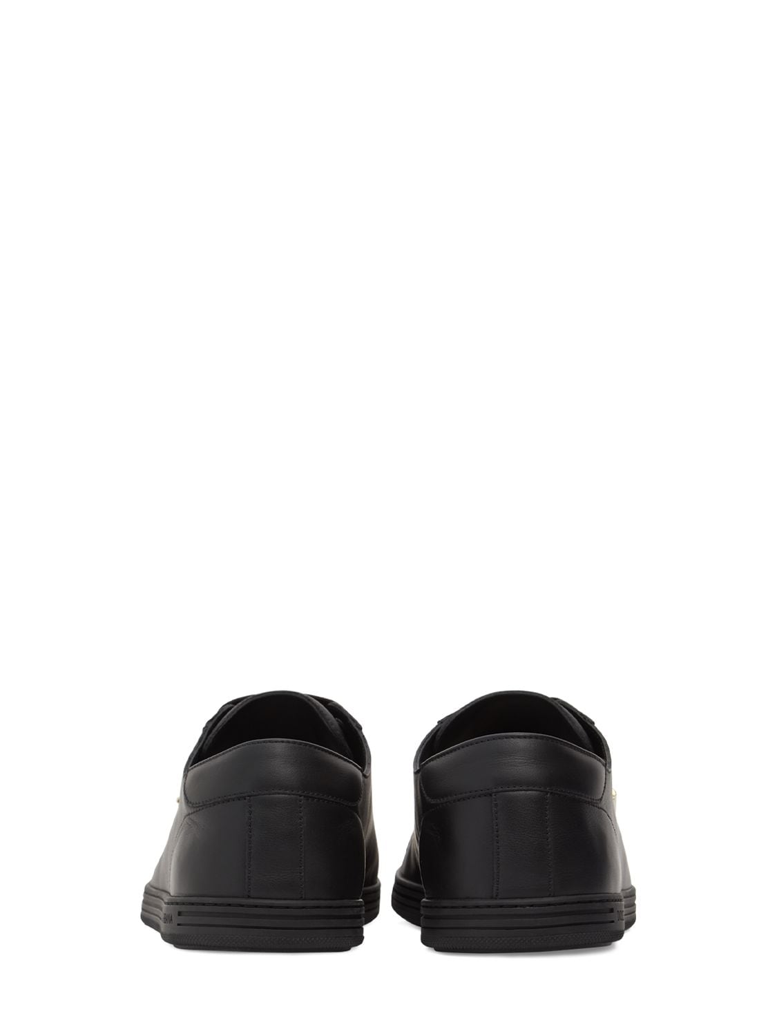 Shop Dolce & Gabbana Saint Tropez Low Top Sneakers In Black