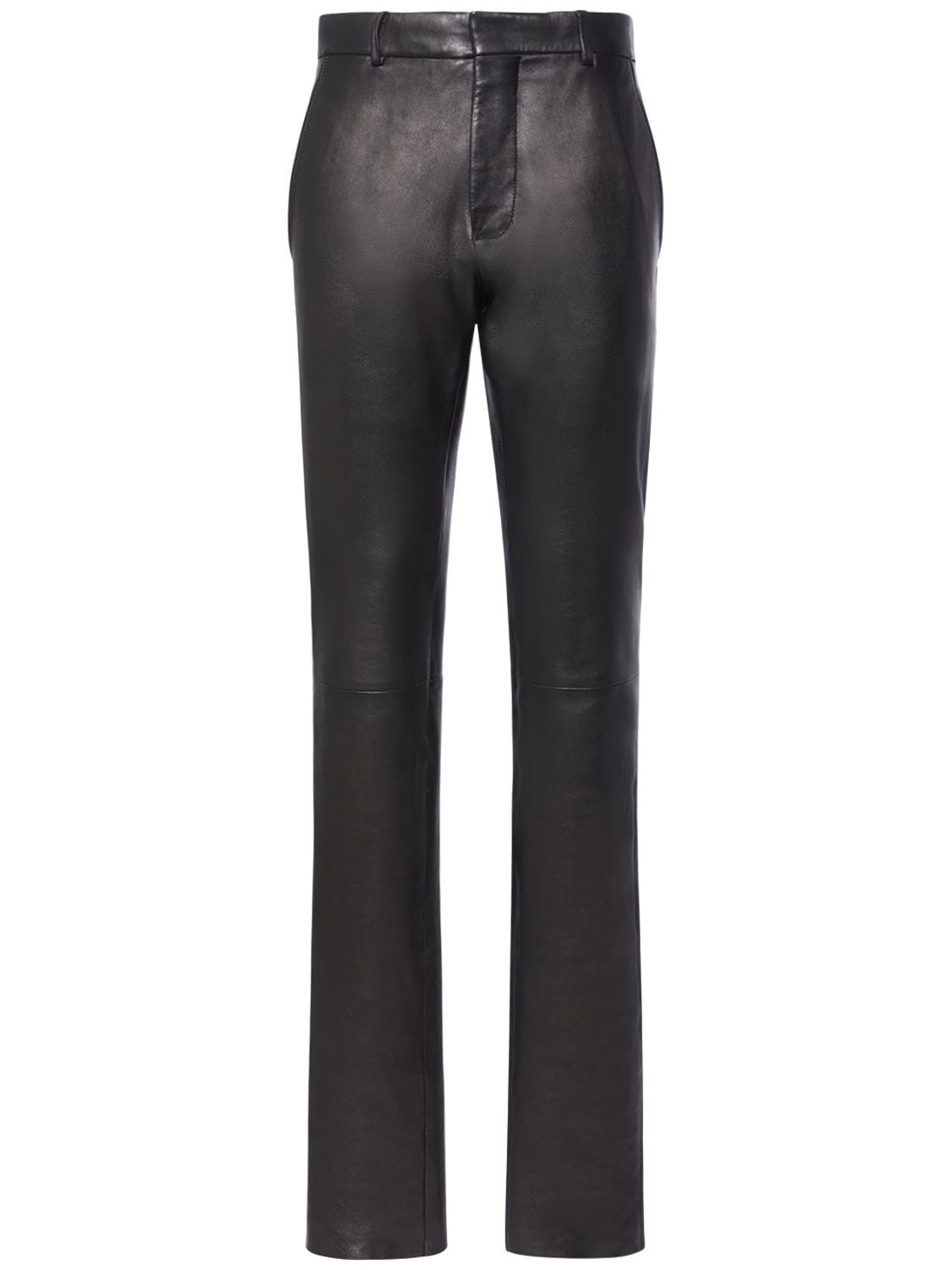 Shania Midrise Leather Skinny Pants – WOMEN > CLOTHING > PANTS