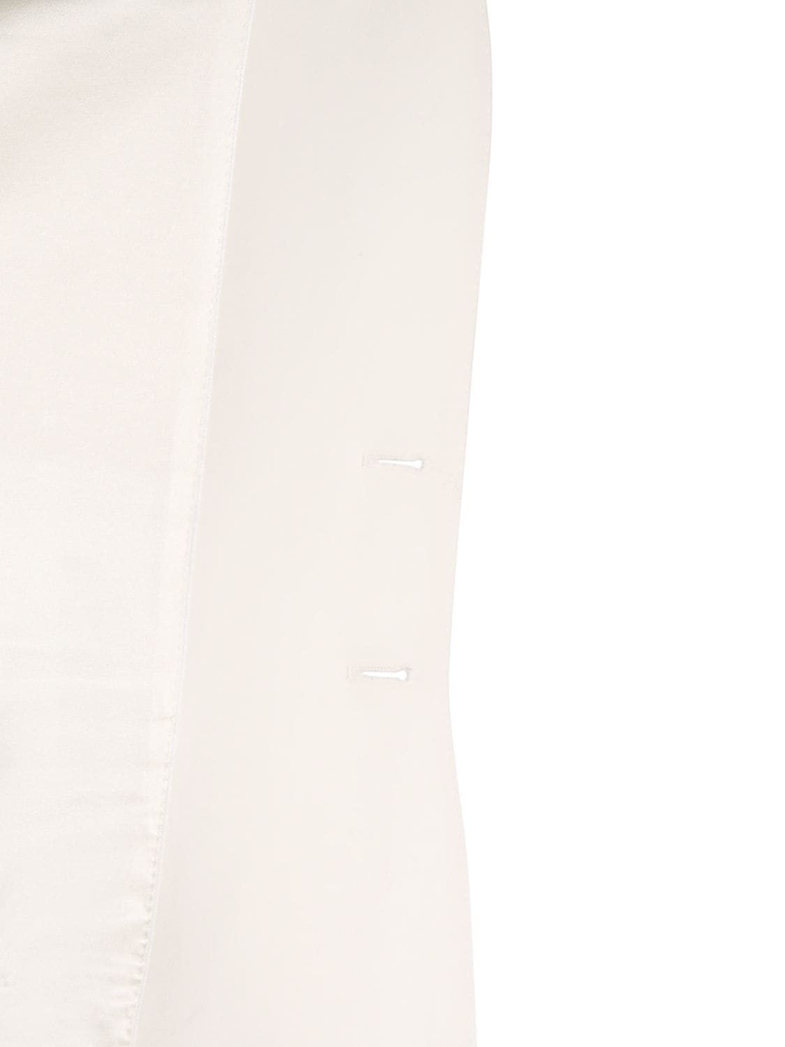 Dolce & Gabbana Single Breast Wool Cady Jacket In White