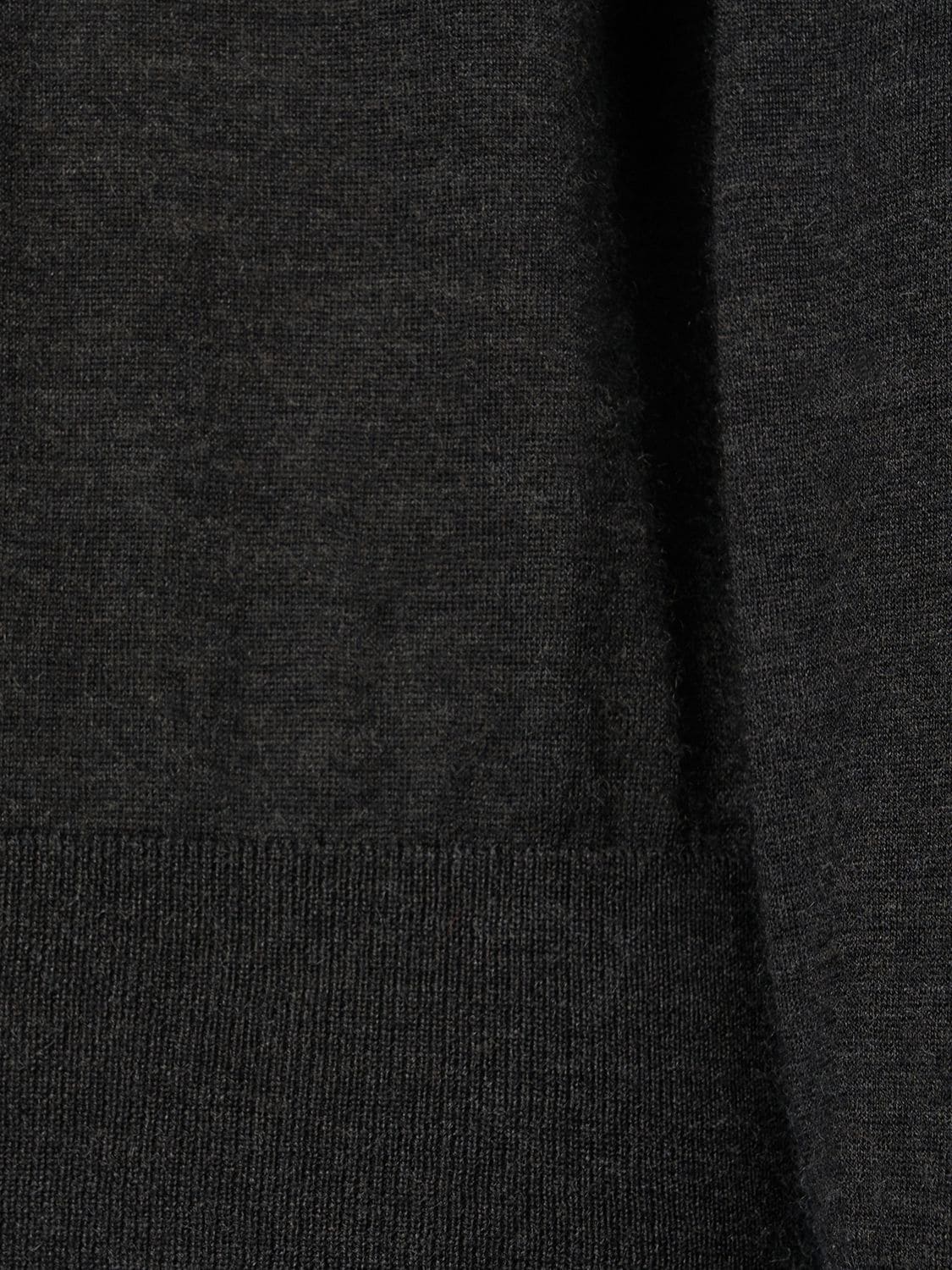 Shop Dolce & Gabbana Inside Out Cashmere Sweater In Dark Grey
