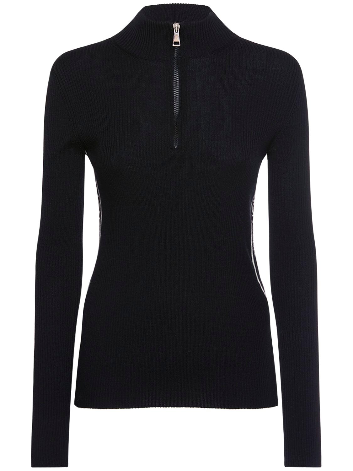Ciclista Ultra Fine Wool Knit Sweater – WOMEN > CLOTHING > KNITWEAR
