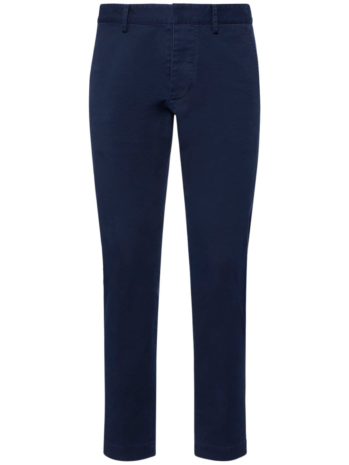 Dsquared2 Cool Guy Cotton Drill Pants In Navy