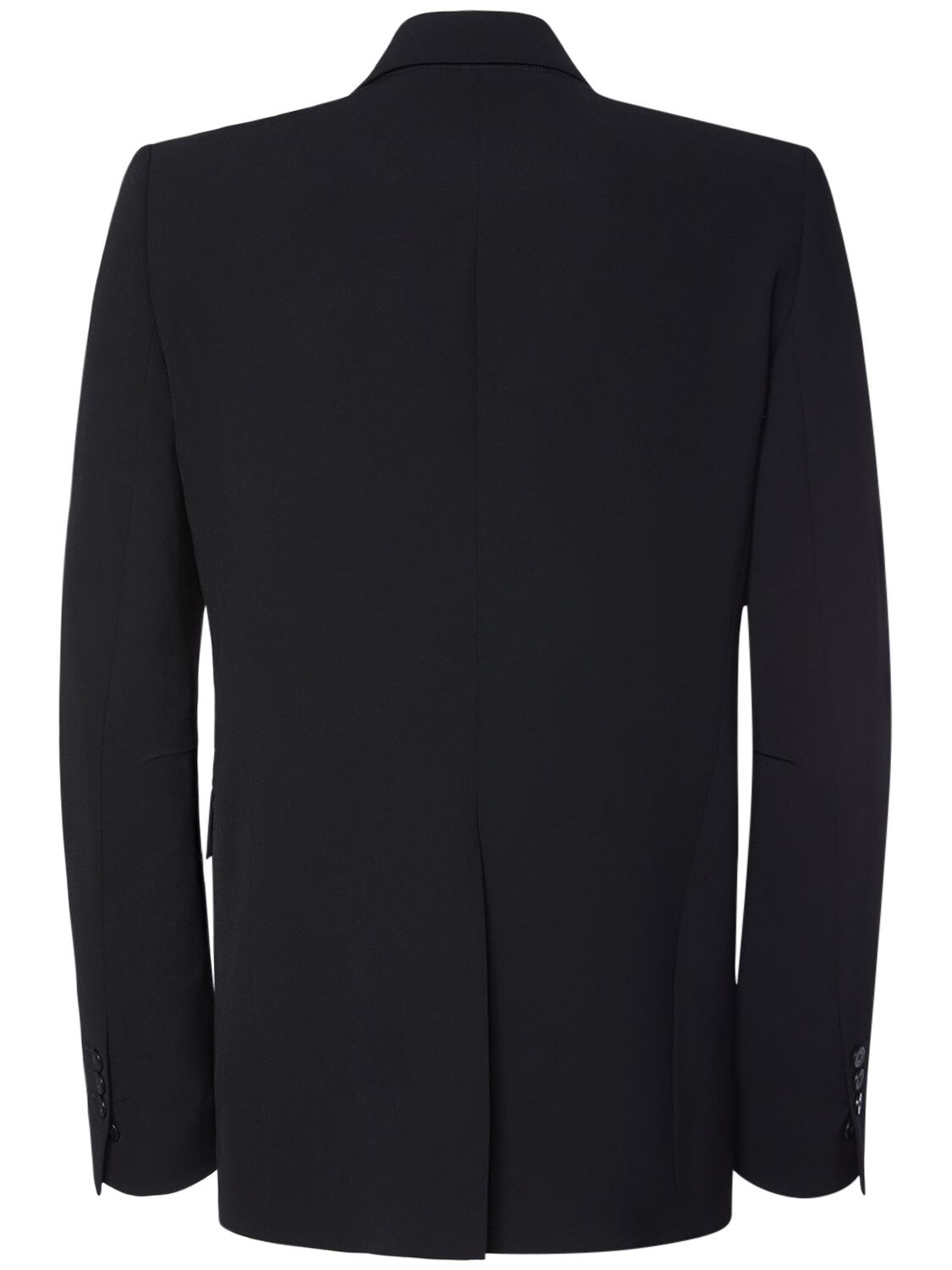 Shop Ann Demeulemeester Nathan Tailored Wool & Viscose Jacket In Black