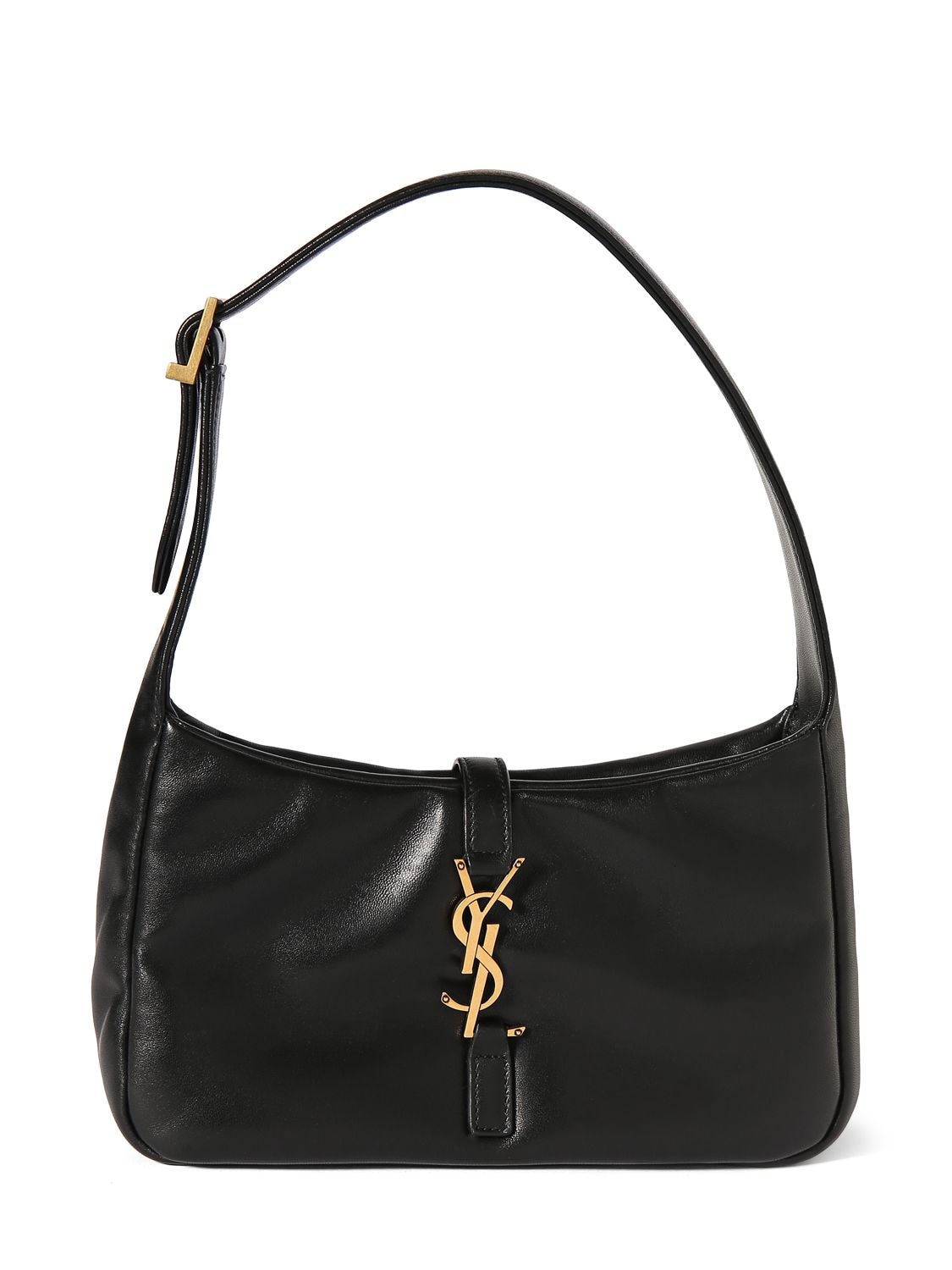 Saint Laurent Le 5A7 YSL Patent Leather Shoulder Bag