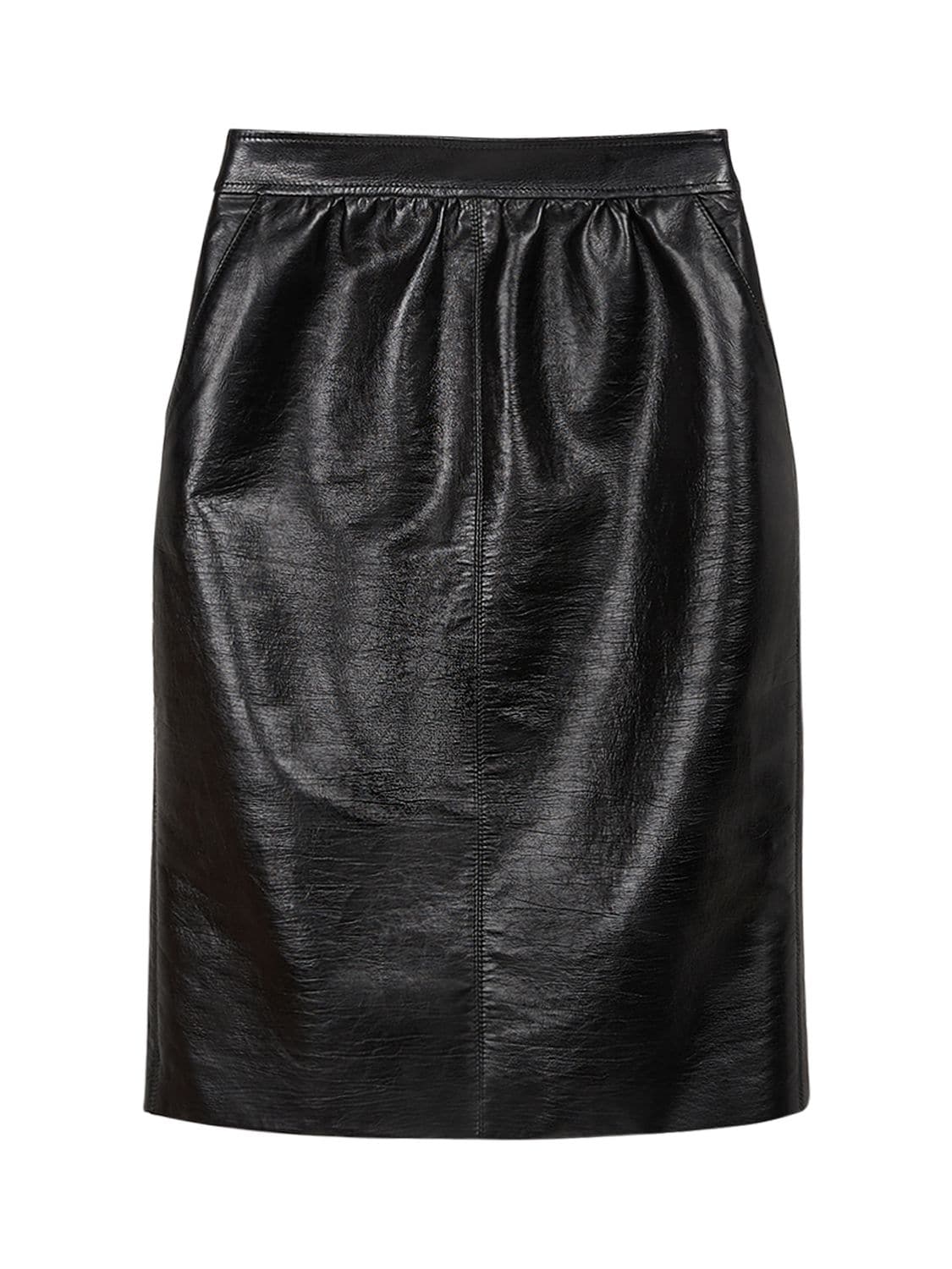Image of Leather Skirt