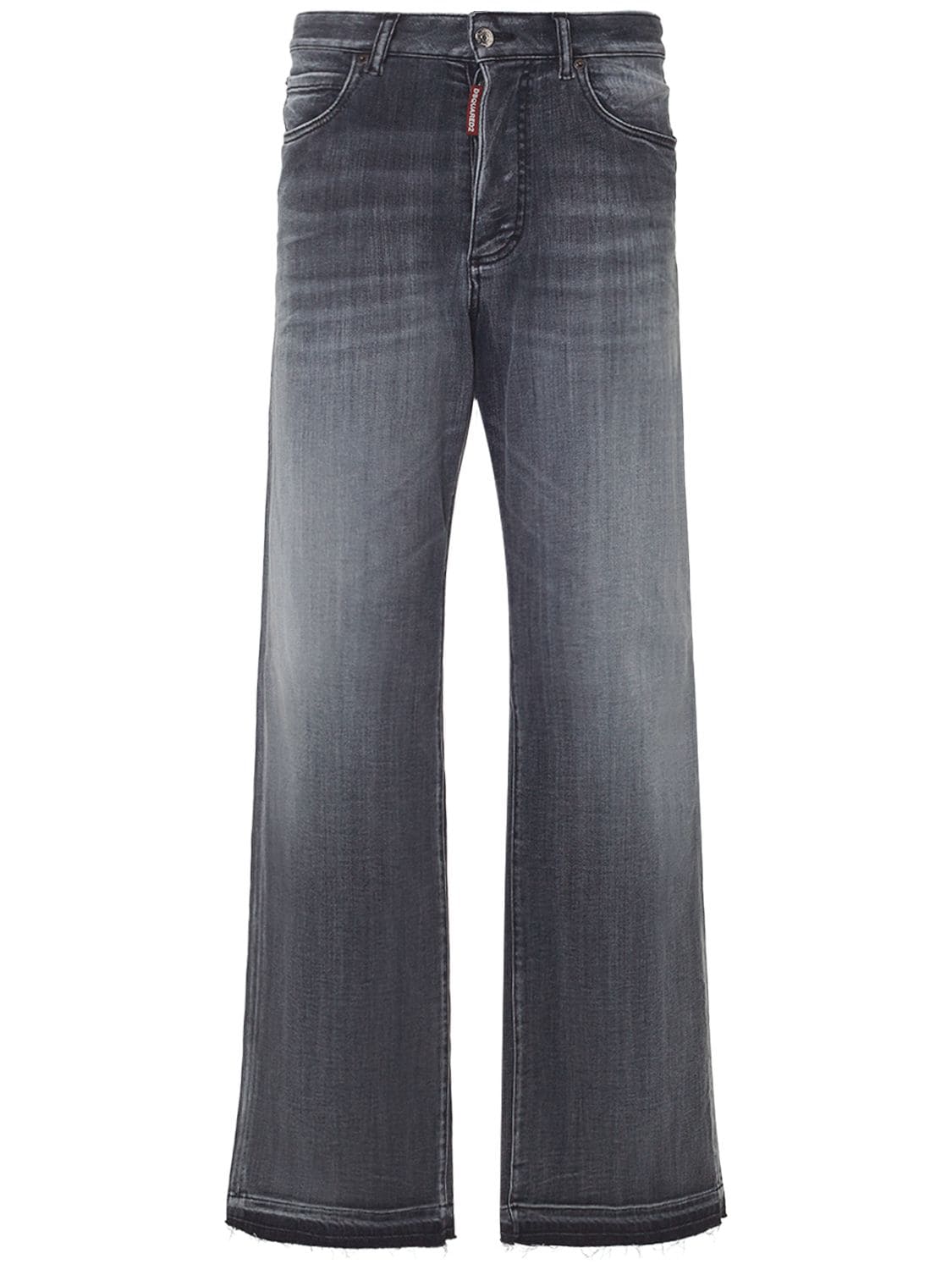 Image of Boston Mid Rise Wide Leg Jeans