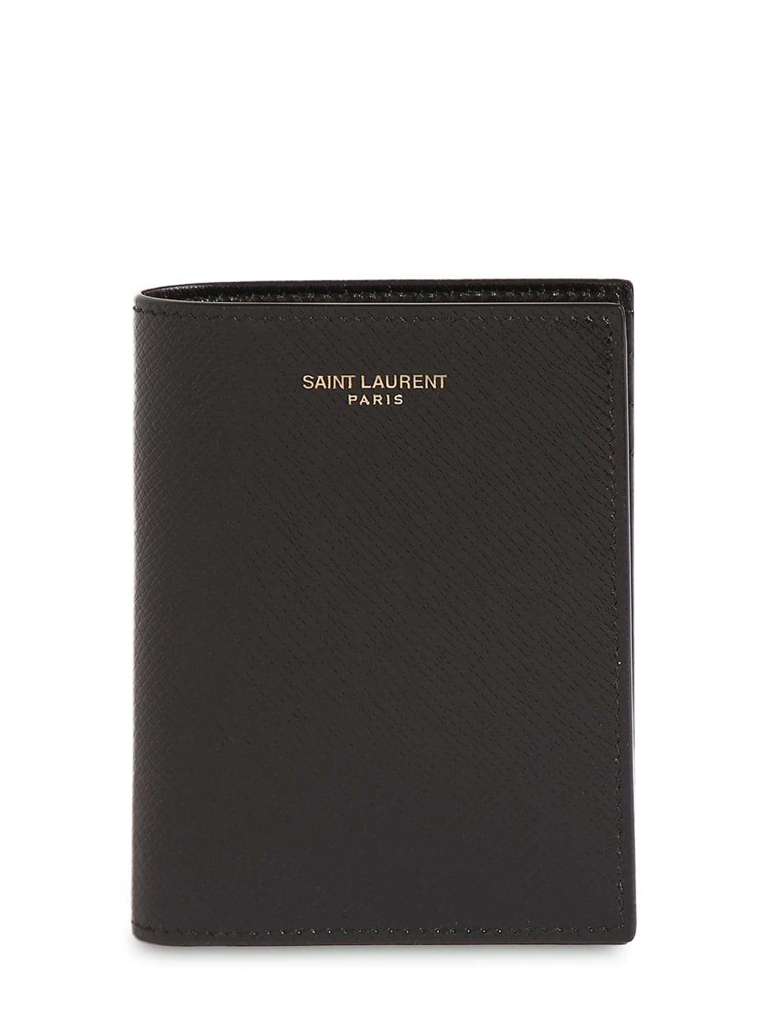 Saint Laurent Leather Card Wallet – MEN > ACCESSORIES > WALLETS