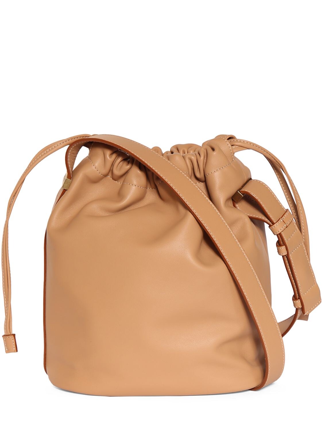 Rive gauche laced leather bucket bag - Saint Laurent - Men