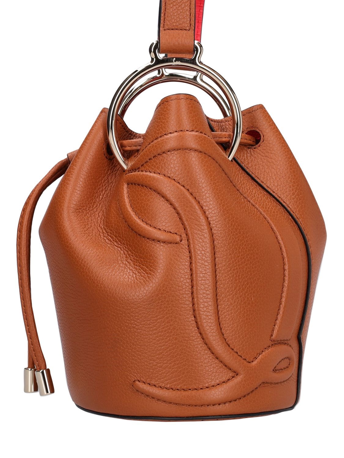 Christian Louboutin by My Side Leather Bucket Bag