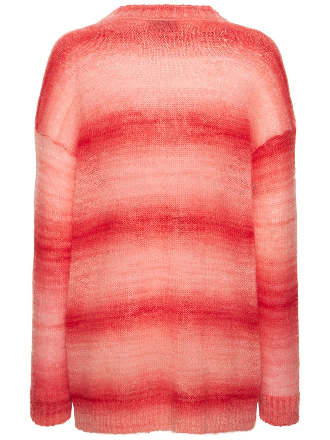 Shop Missoni Alpaca Blend Degradé Sweater In Rot