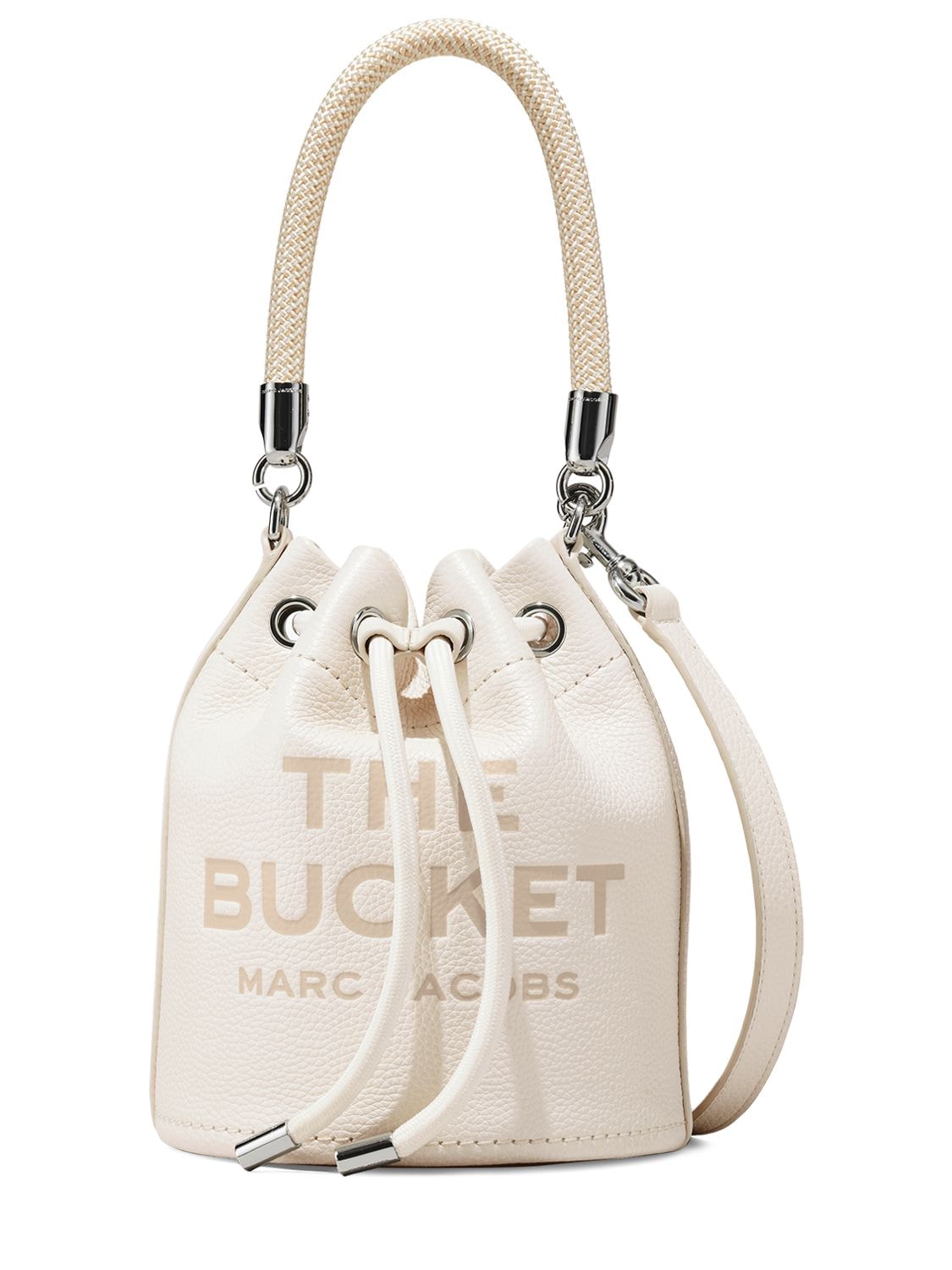 Marc Jacobs The Bucket Leather Bag In Cotton