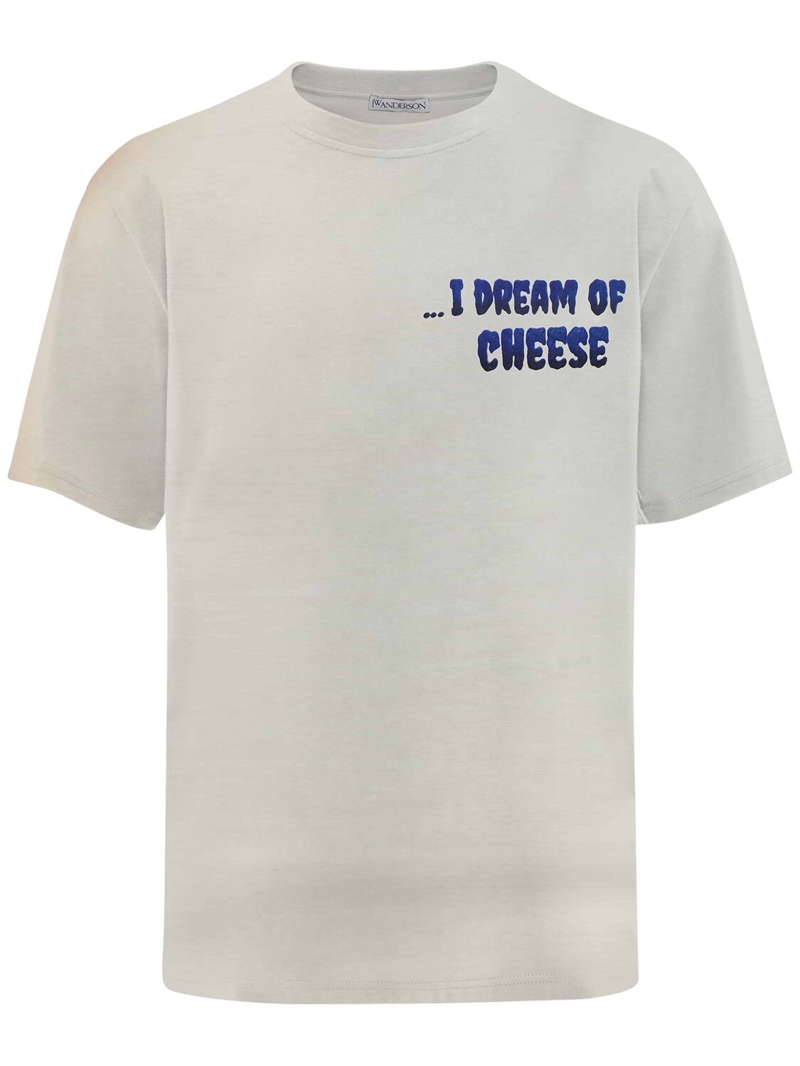 I Dream Of Cheese Cotton Jersey T-shirt