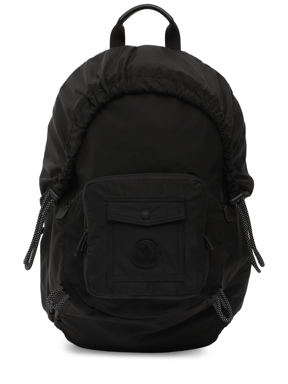 Moncler Makaio Ripstop Nylon Backpack In Black